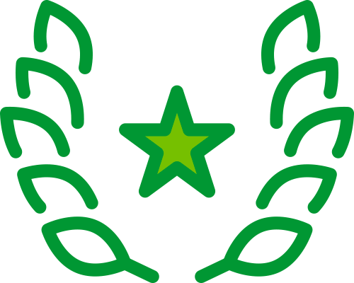 Icône prix et distinction, lauréat