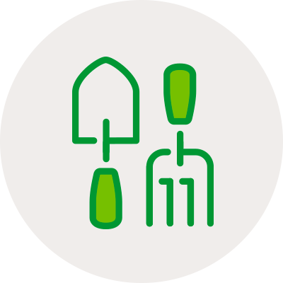 icône entretien paysager