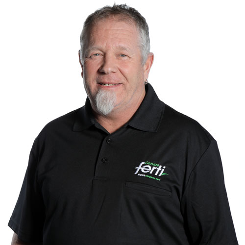 Dany Boissonneault Technicien senior pelouse de l'équipe Groupe Ferti