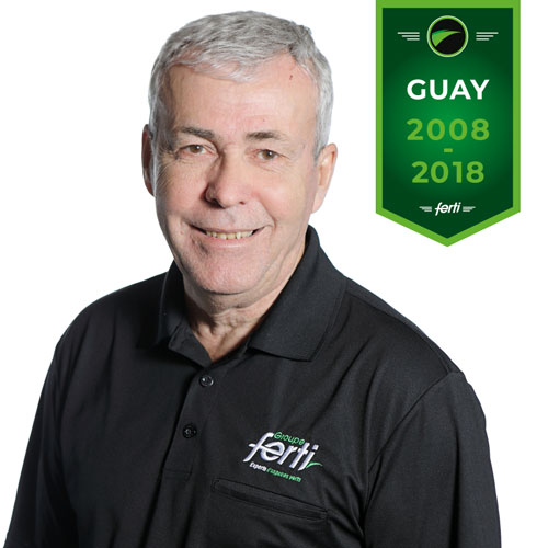 Gaston Guay Conseiller technique senior de l'équipe Groupe Ferti