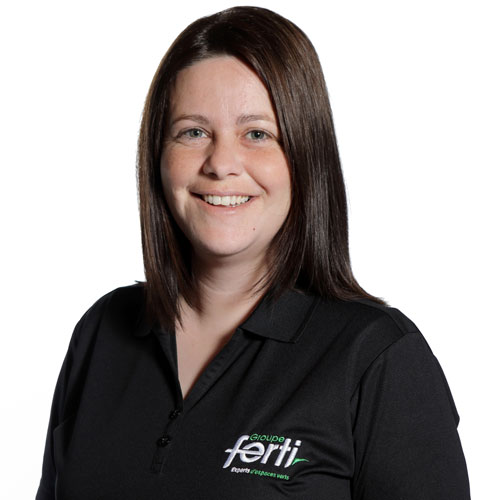 Marie-Claude Fortin Conseillère au service à la clientèle de l'équipe Groupe Ferti