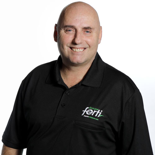Vincent Marcotte Technicien pelouse et opérateur en entretien de l'équipe Groupe Ferti