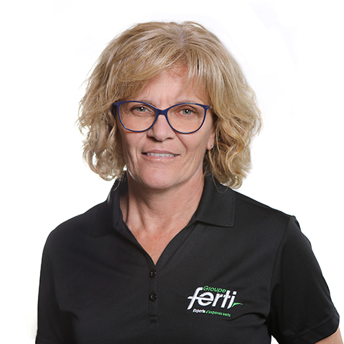 France Roberge Conseillère au service à la clientèle chez Groupe Ferti